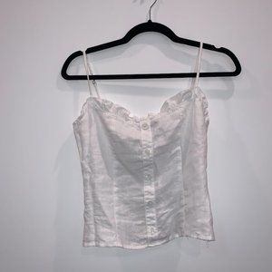 Reformation Linen Tank